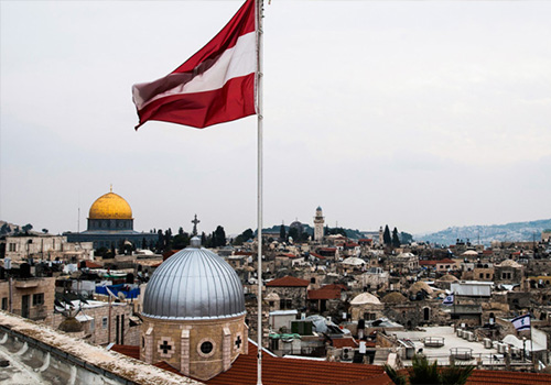 Австрийский хоспис - крыша старого Иерусалима